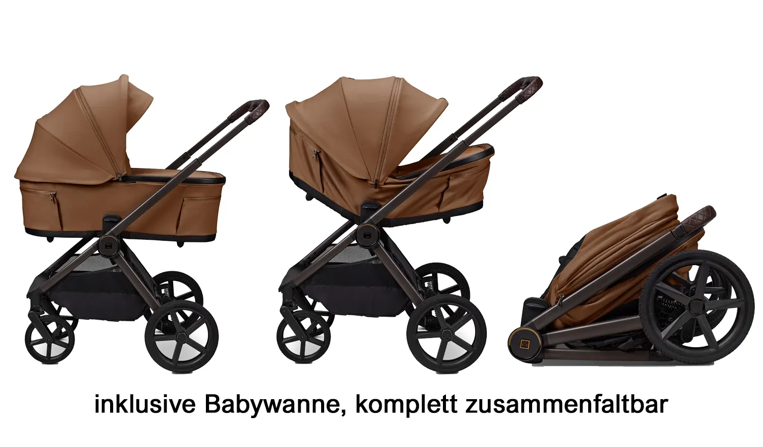 moon gio fold cognac wanne falten