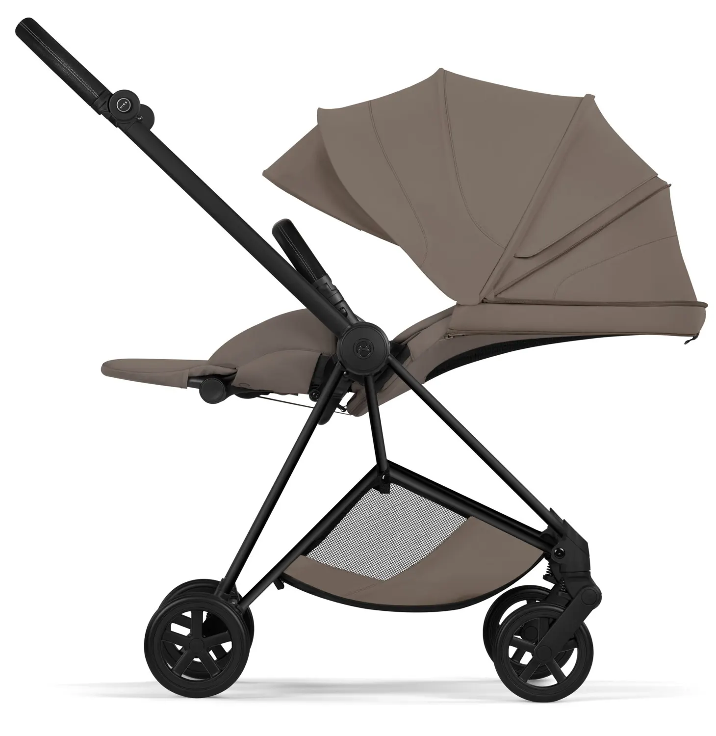 Cybex Mios Style Buggy Matt Black coconout Liegeposition