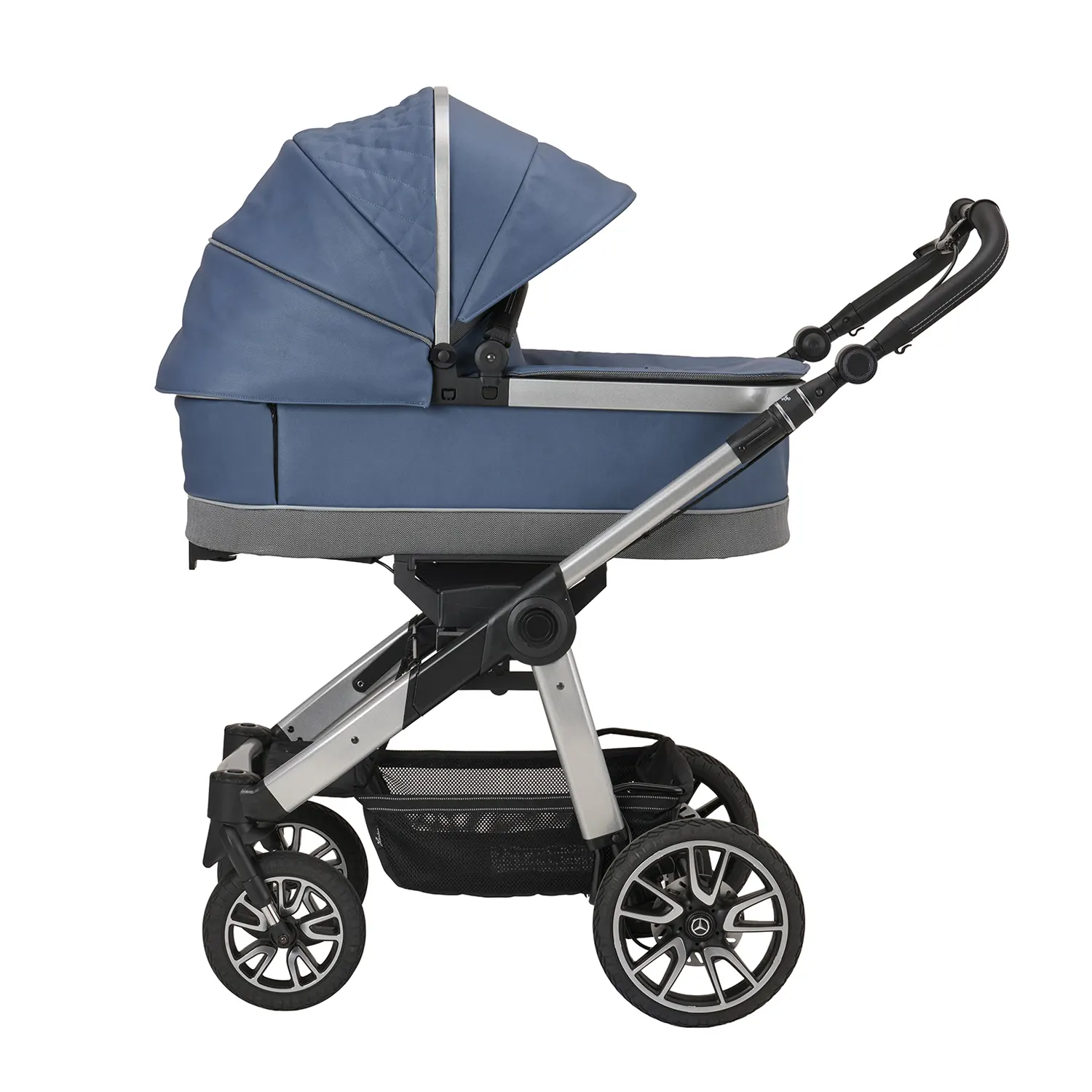 hartan mercedes benz all terrain wanne vintage blue ansicht seite