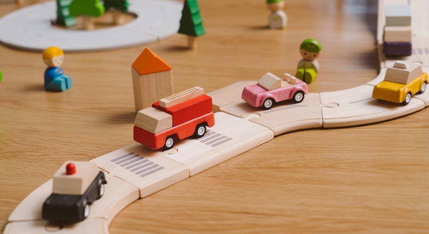 PlanToys Fahrzeugset PlanWorld