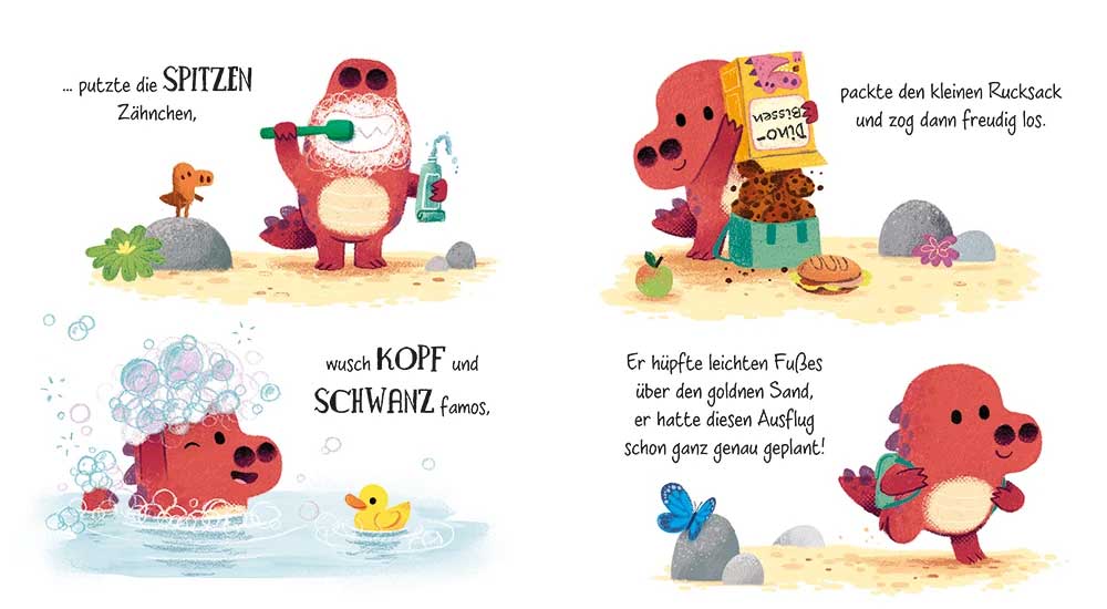 Der Sorgosaurus - Kinderbuch