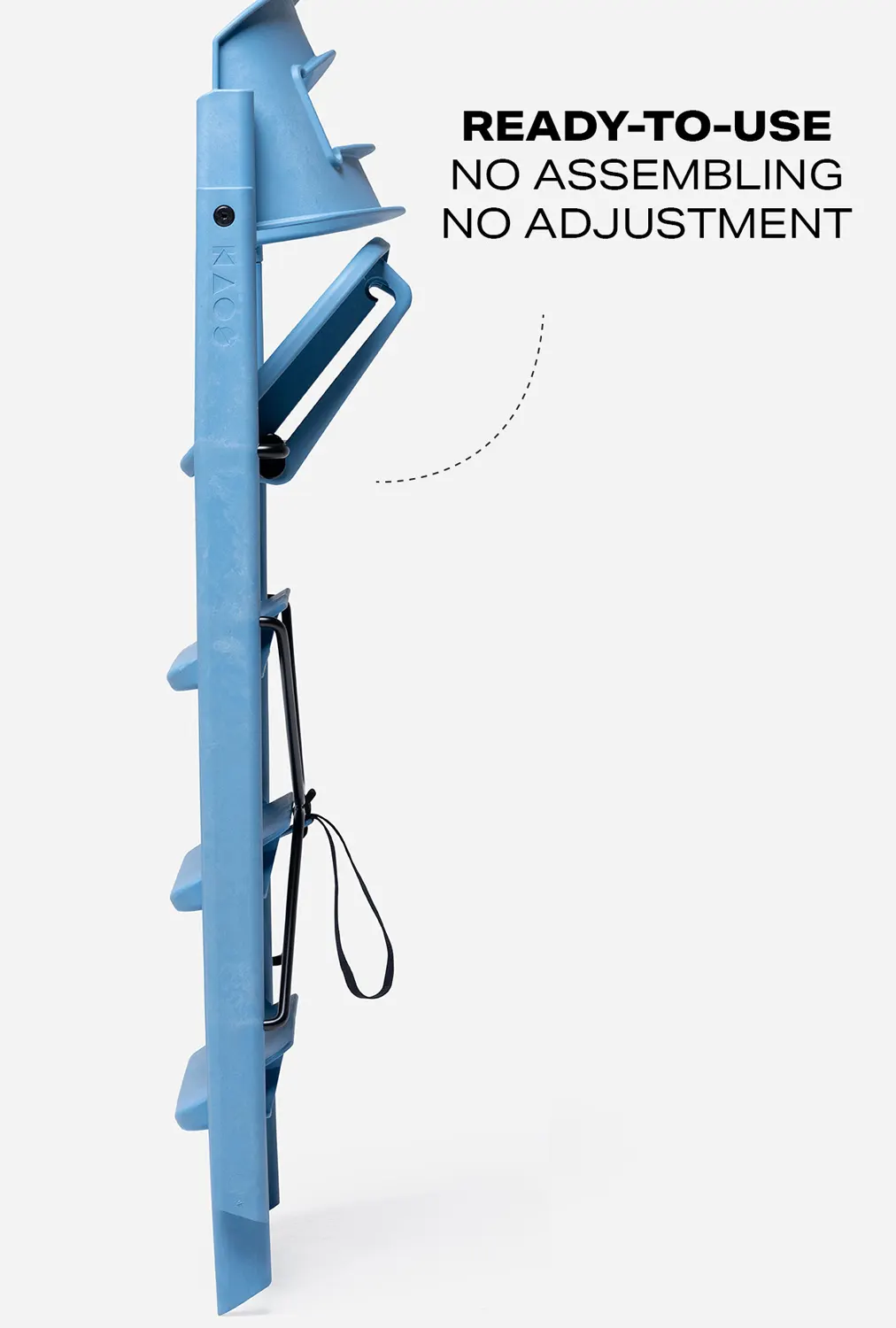 Kaos Hochstuhl Kunststoff Swedish Blue faltbar