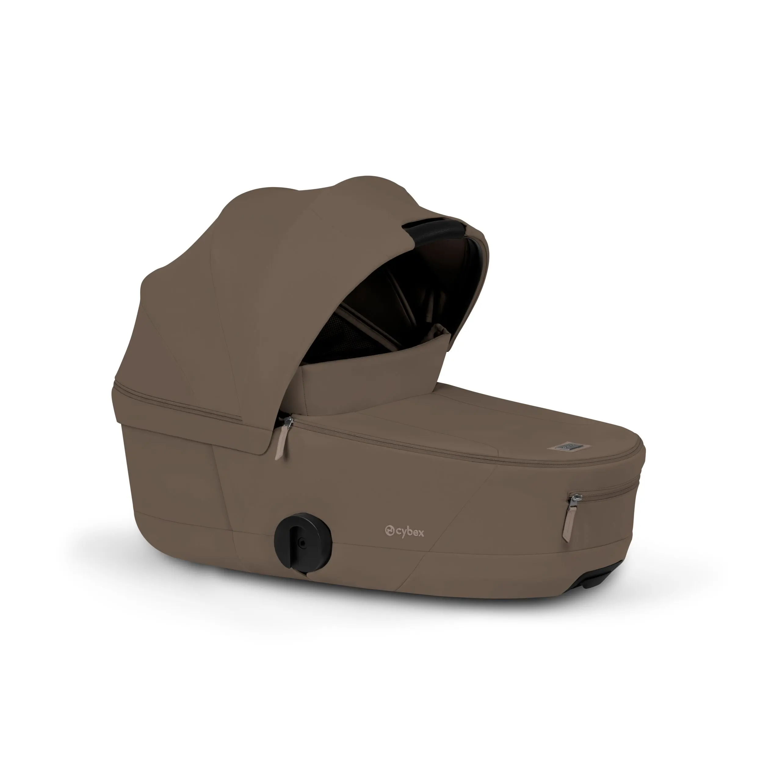 cybex mios comfort matt black coconut brown wanne seitlich