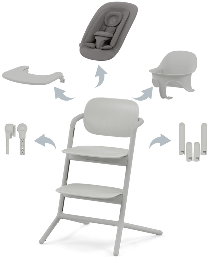 Cybex Lemo Hochstuhl 4in1 Set