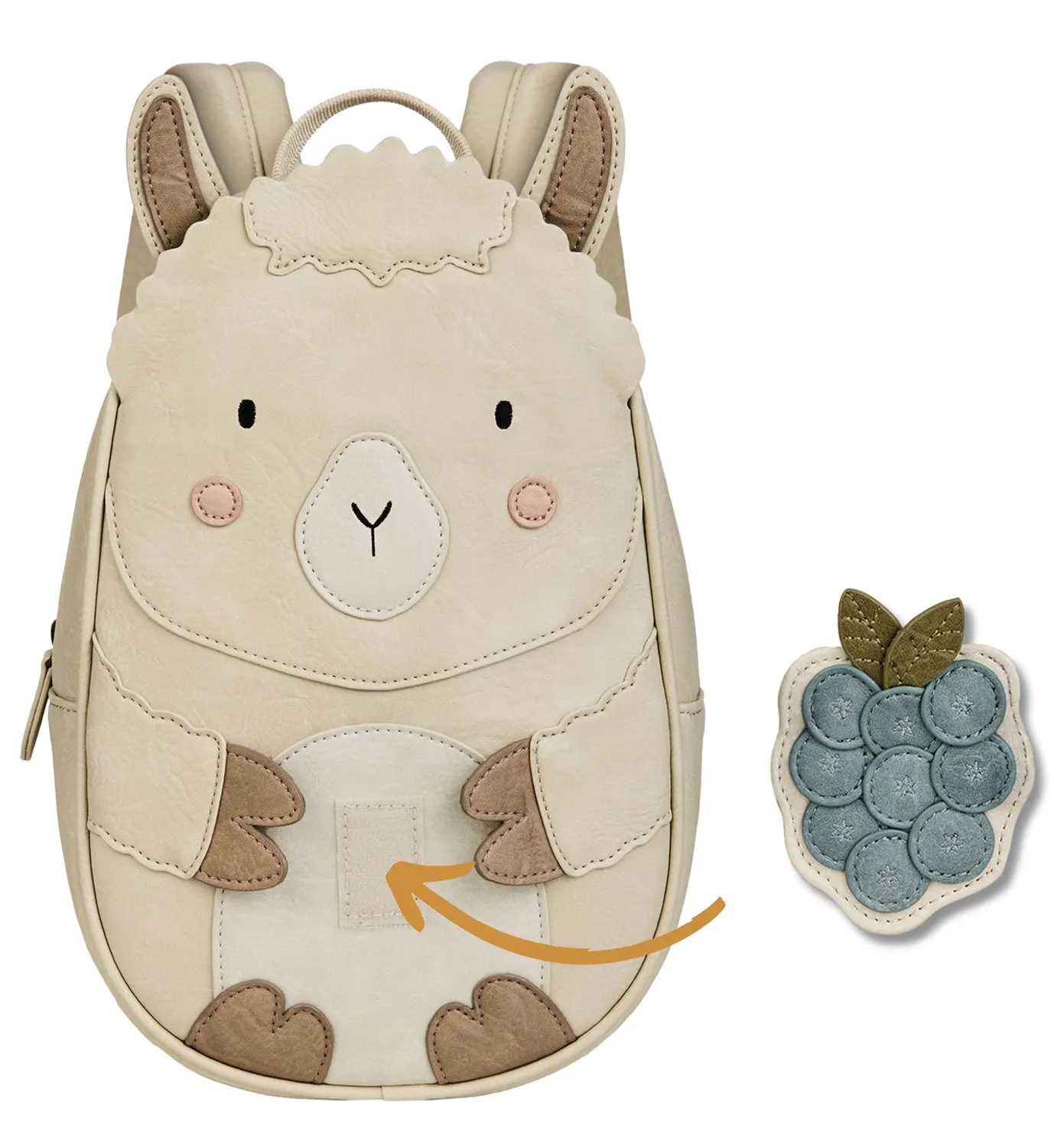 Little Who Rucksack Alpaka Lille