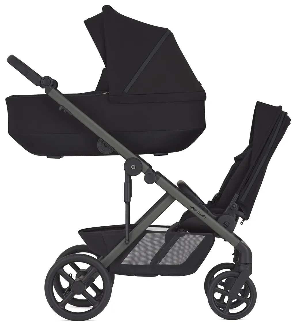 Anex Modu sibling pram black