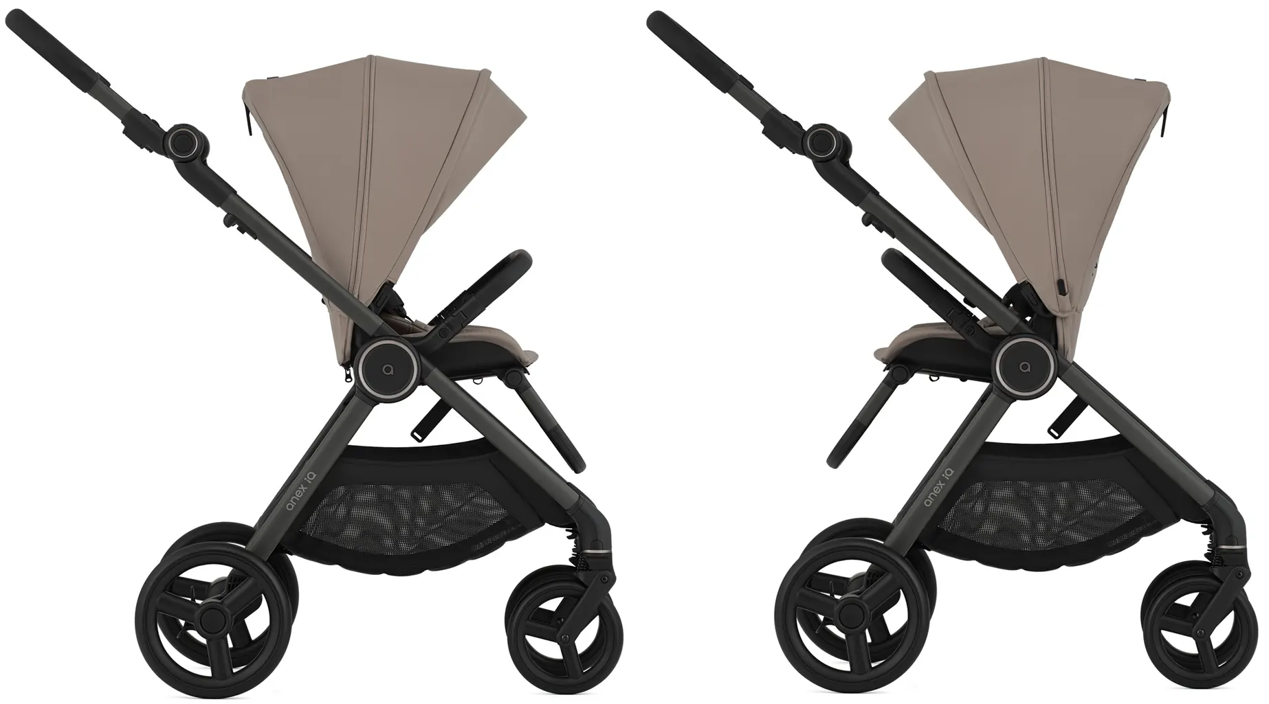 Anex IQ Kinderwagen wendbarer Sportsitz in sand