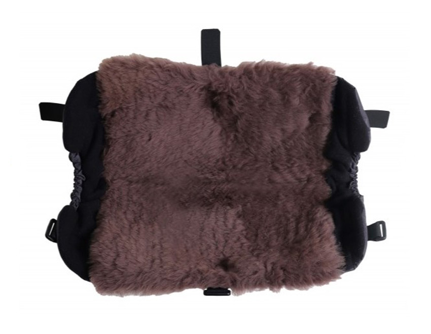 Kaiser handmuff anthracite 6512624 open