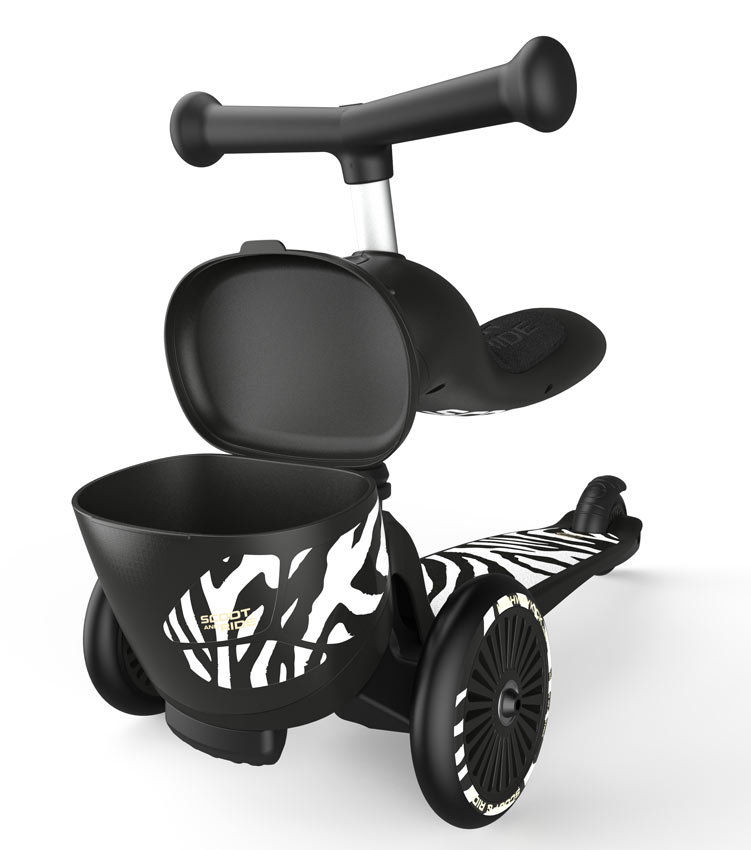 Scoot and Ride Highwaykick 1 Lifestyle Zebra Rutschauto