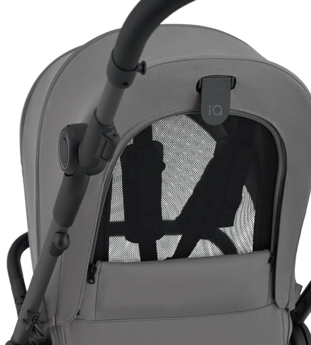 Anex IQ Kinderwagen Sportsitz mit Belüftung in grau