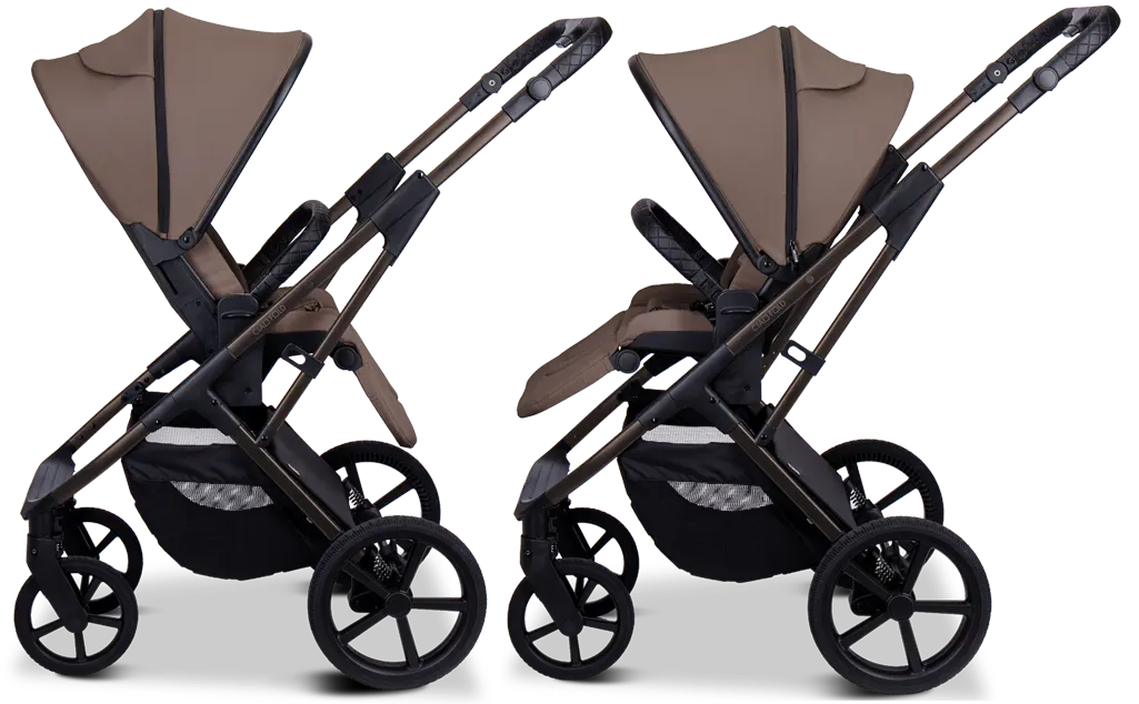 Moon Ciao Fold Kinderwagen wendbarer Sportsitzgreige