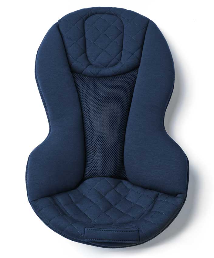 Ergobaby Evolve Babywippe Neugeboreneinsatz midnight blue