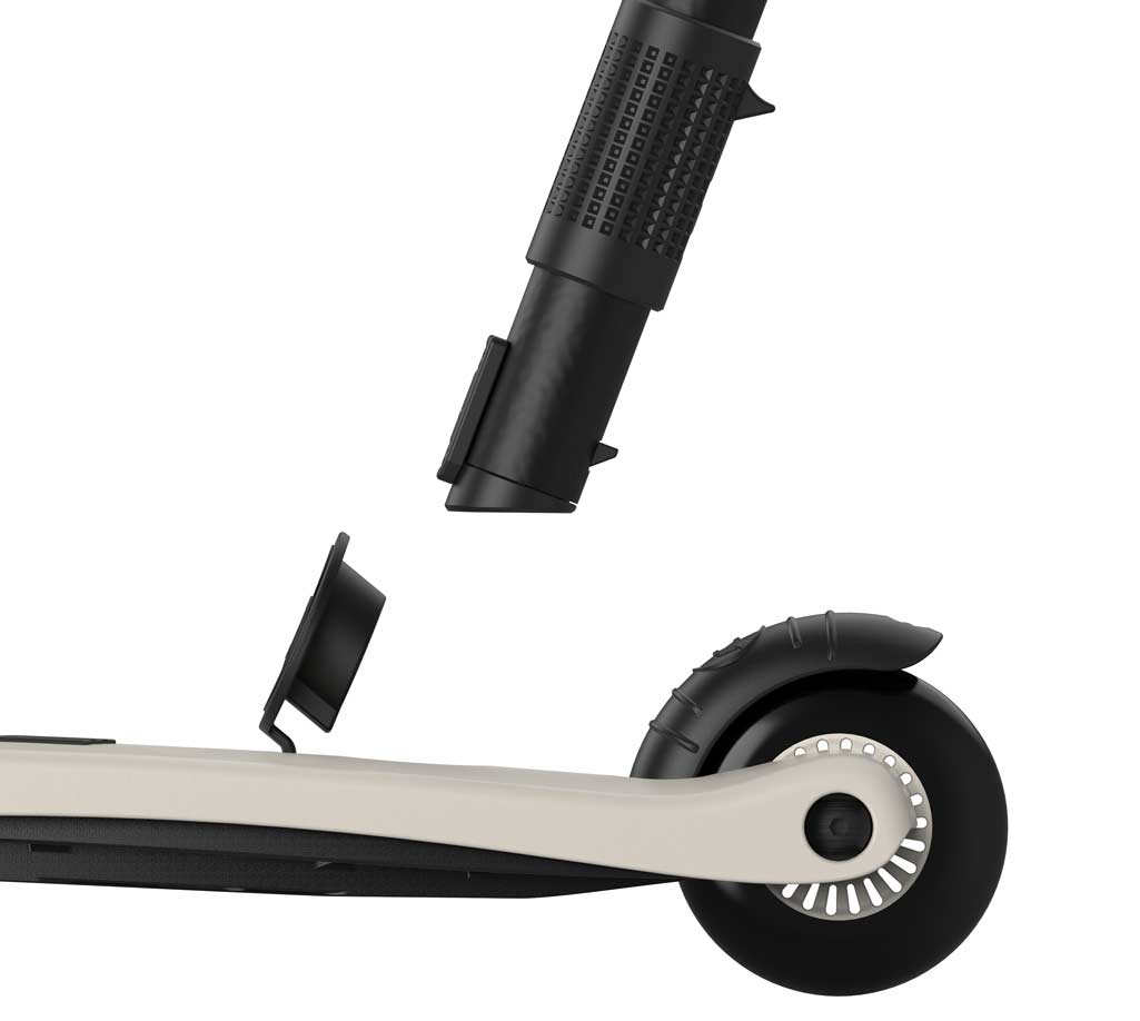 Scoot and Ride Push and Go ash Schiebestange abnehmen