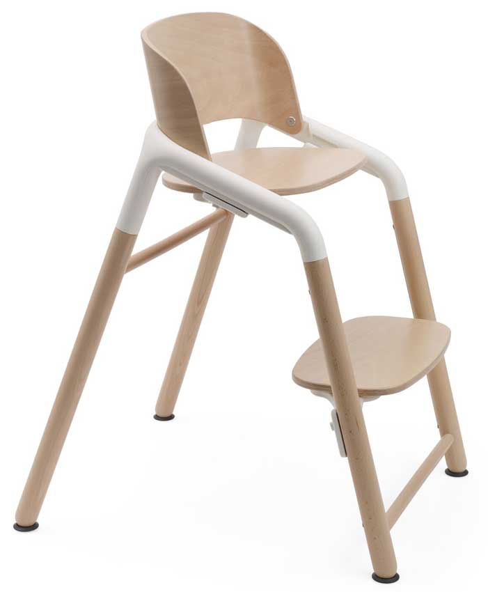 Bugaboo Giraffe Hochstuhl Wood White