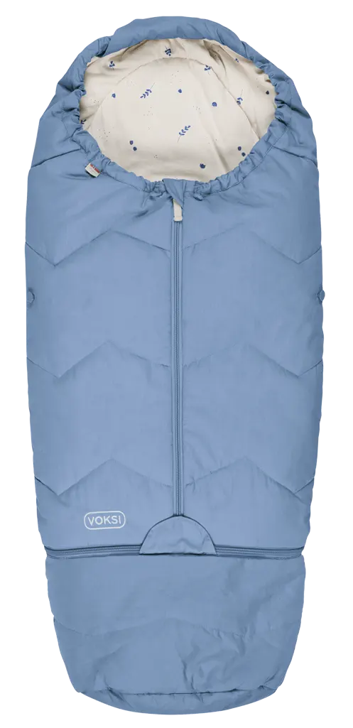 Voksi Sky Light Sommer Fußsack light blue verlängert