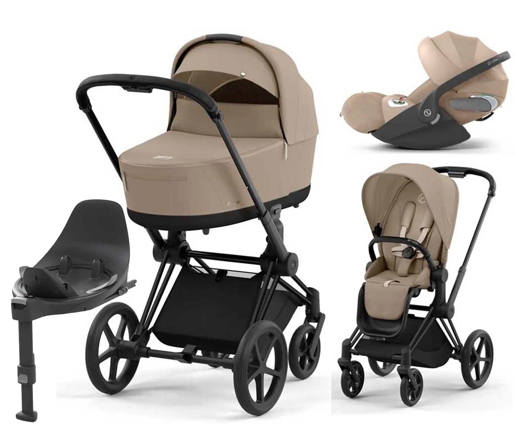 Cybex Priam 4 Kinderwagen Set 4-in-1
