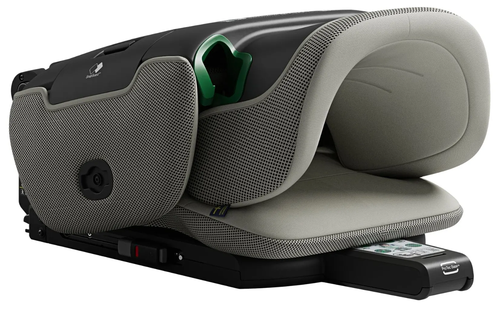 Axkid Up Kindersitz beige gefaltet