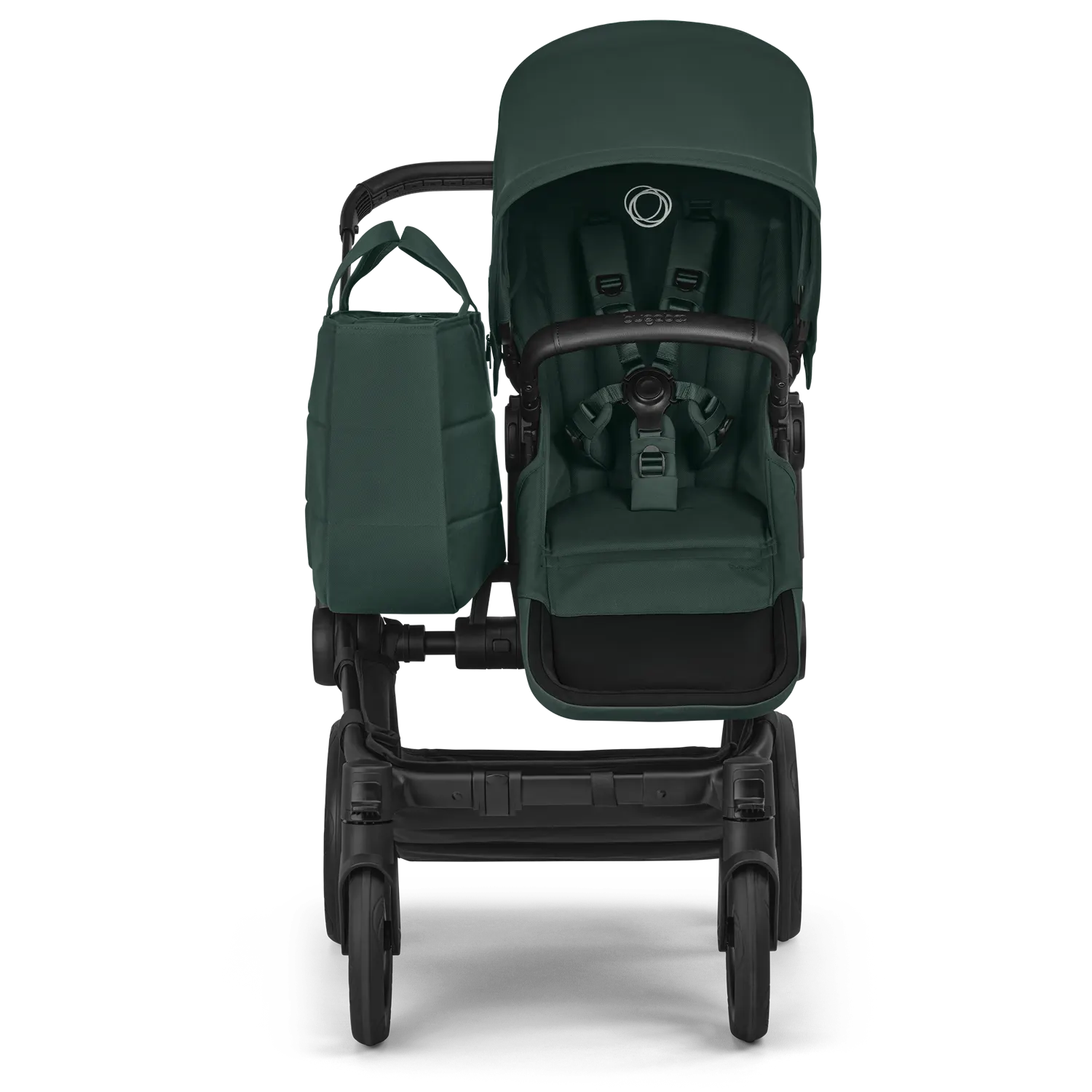 bugaboo donkey 6 fern green mono front