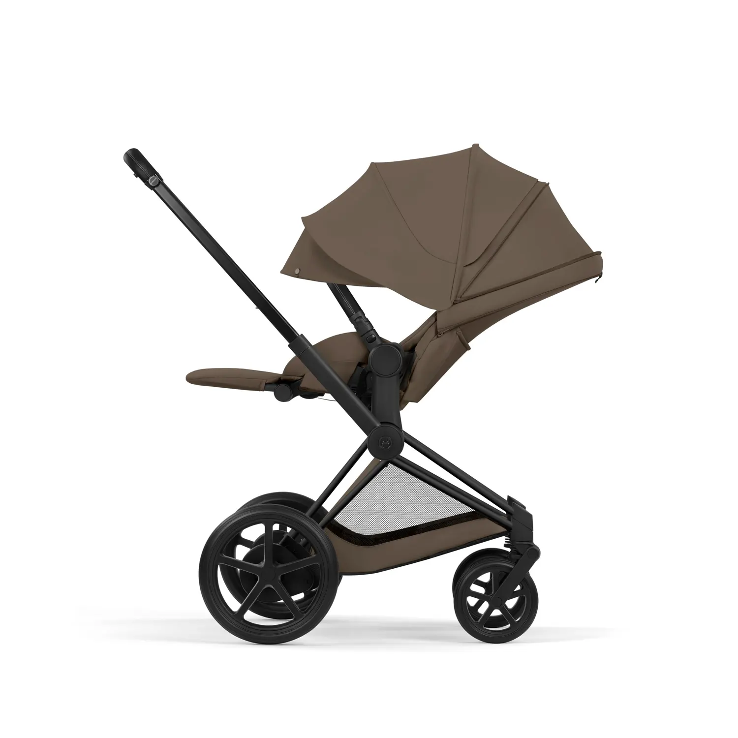 cybex e priam comfort coconut brown liegen