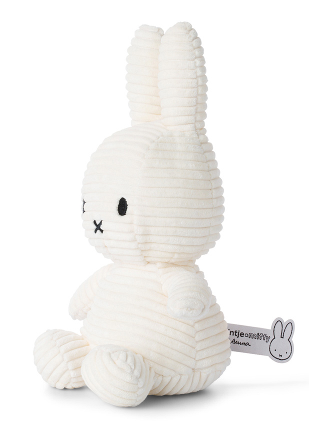 Miffy Cord Kuscheltier Seite weiß