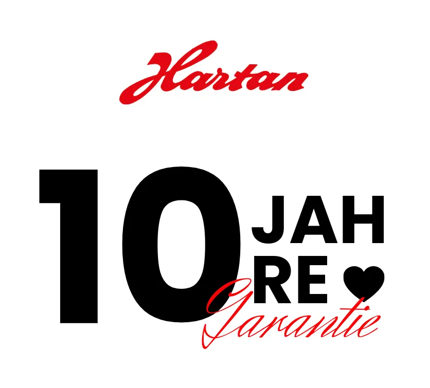 Hartan 10-Jahres-Garantie