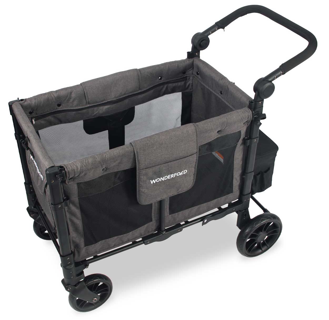 wonderfold-w-2-elite-offen-charcoal-grey Wonderfold W2 Elite Kindervan grau