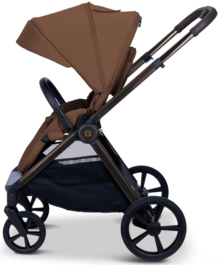 Moon Stylo Kinderwagen Sportsitz braun