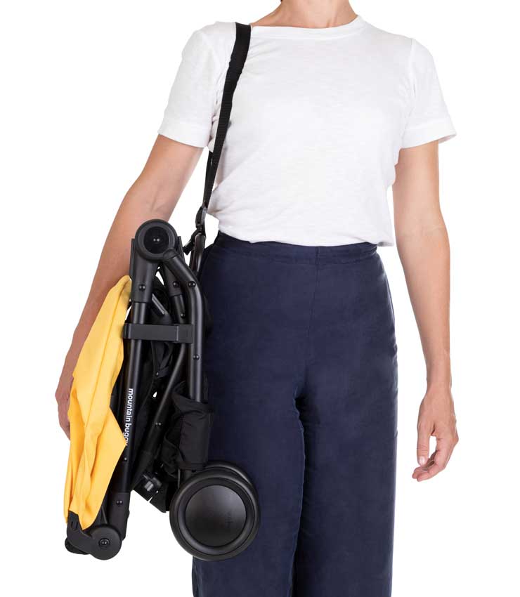 Mountain Buggy Nano gelb Tragegurt