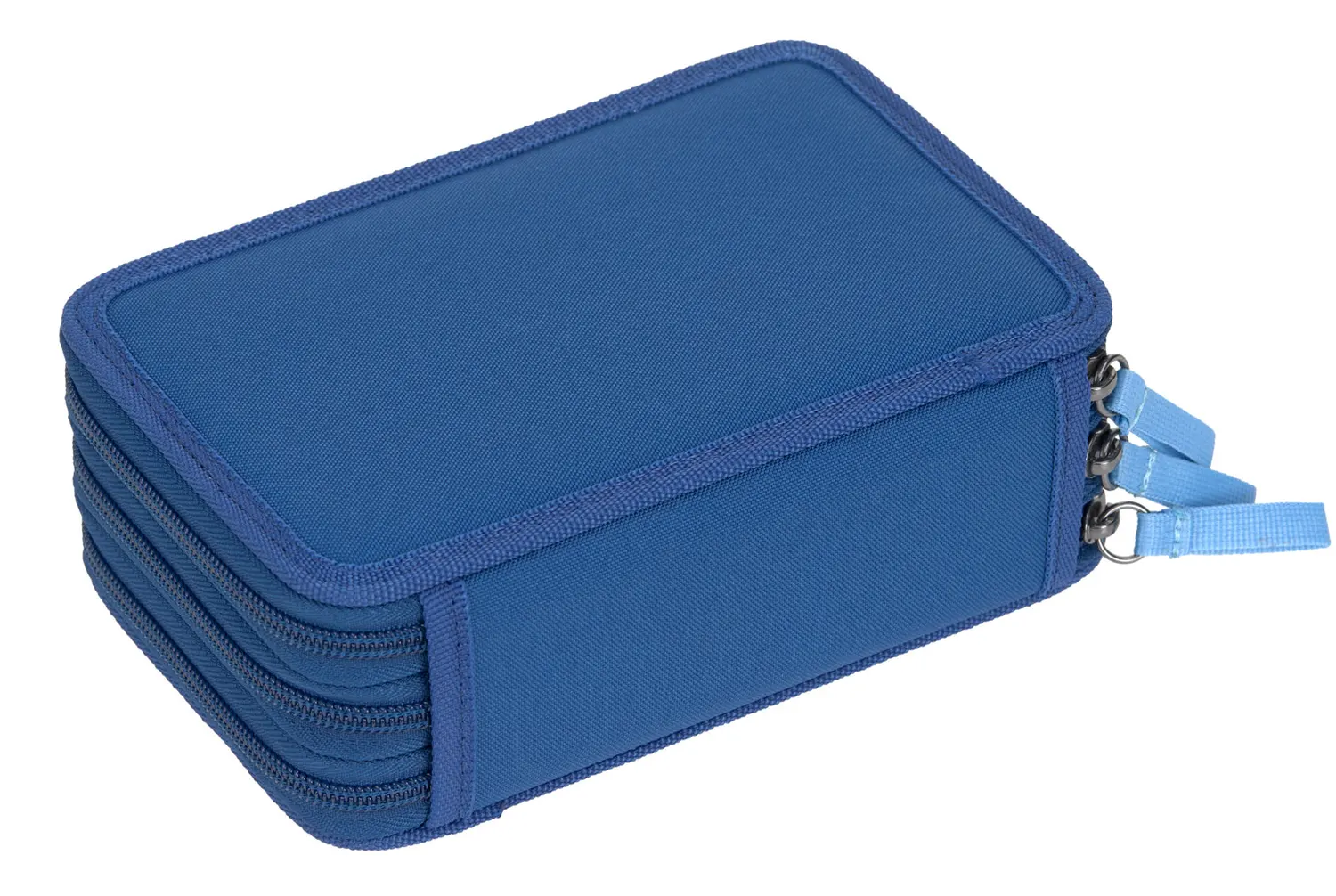 Lässig 3 fach Federtasche Slim Unique Dunkelblau Rückseite