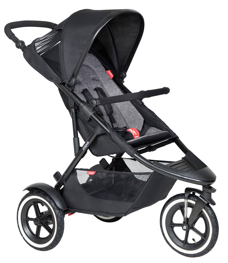 phil-teds-sport-charcoal Phil and Teds Sport Kinderwagen charcoal