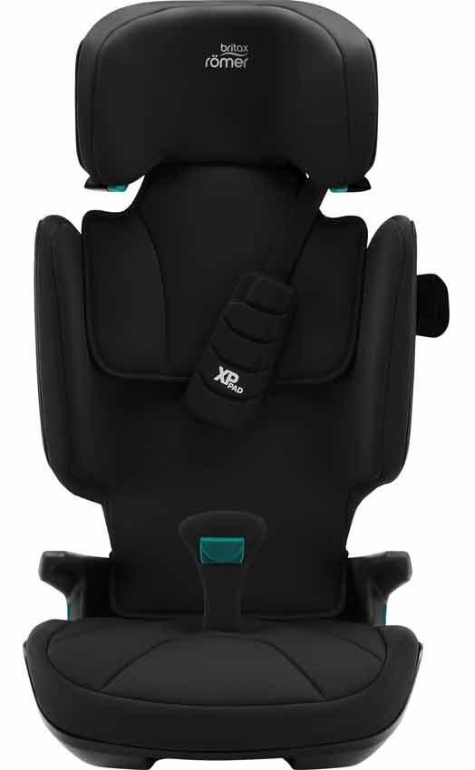 Britax Römer Kidfix i-Size Cosmos Black mit höhenverstellbarer Kopfstütze