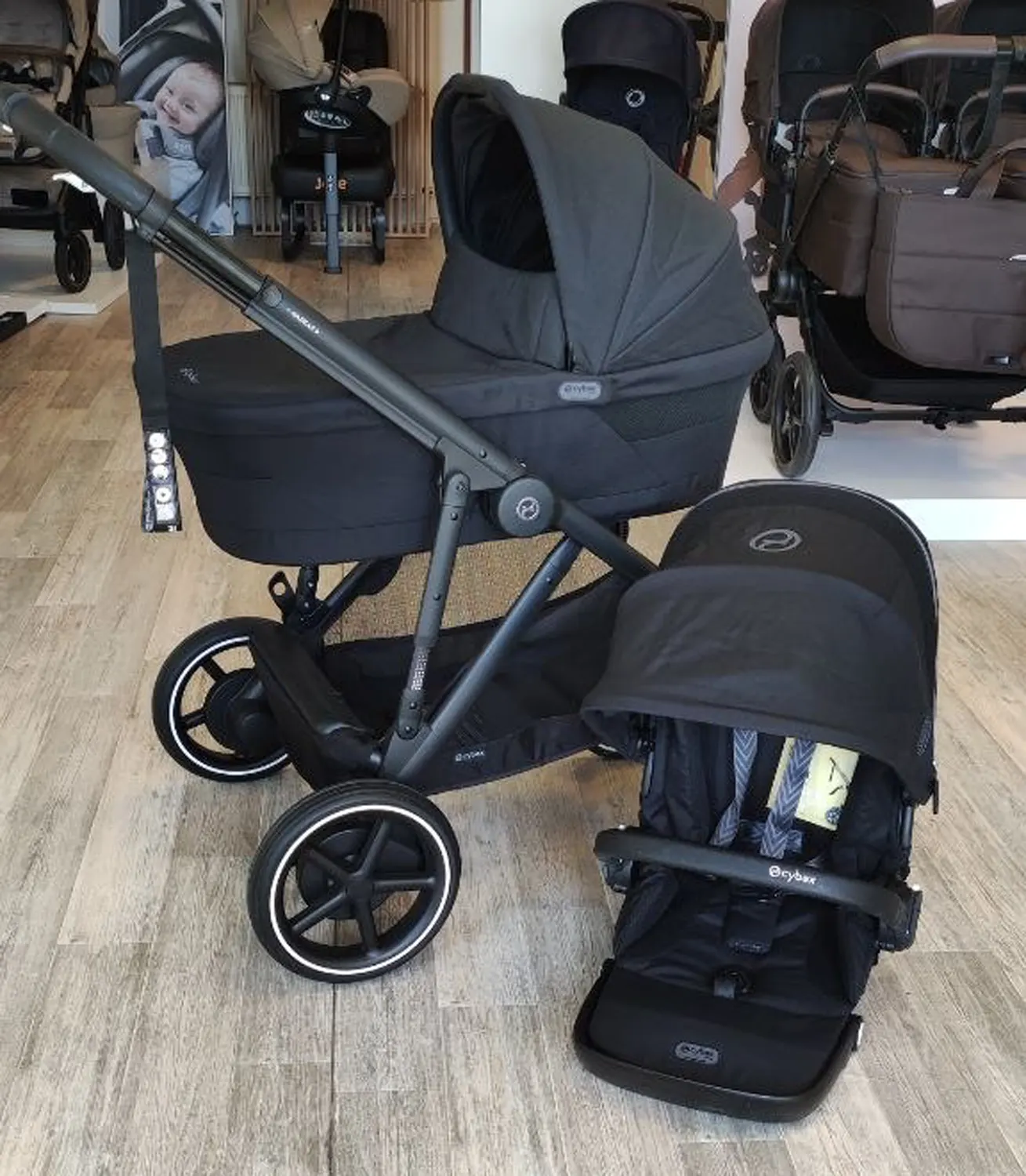 cybex e gazelle moon black ausstellungsstück