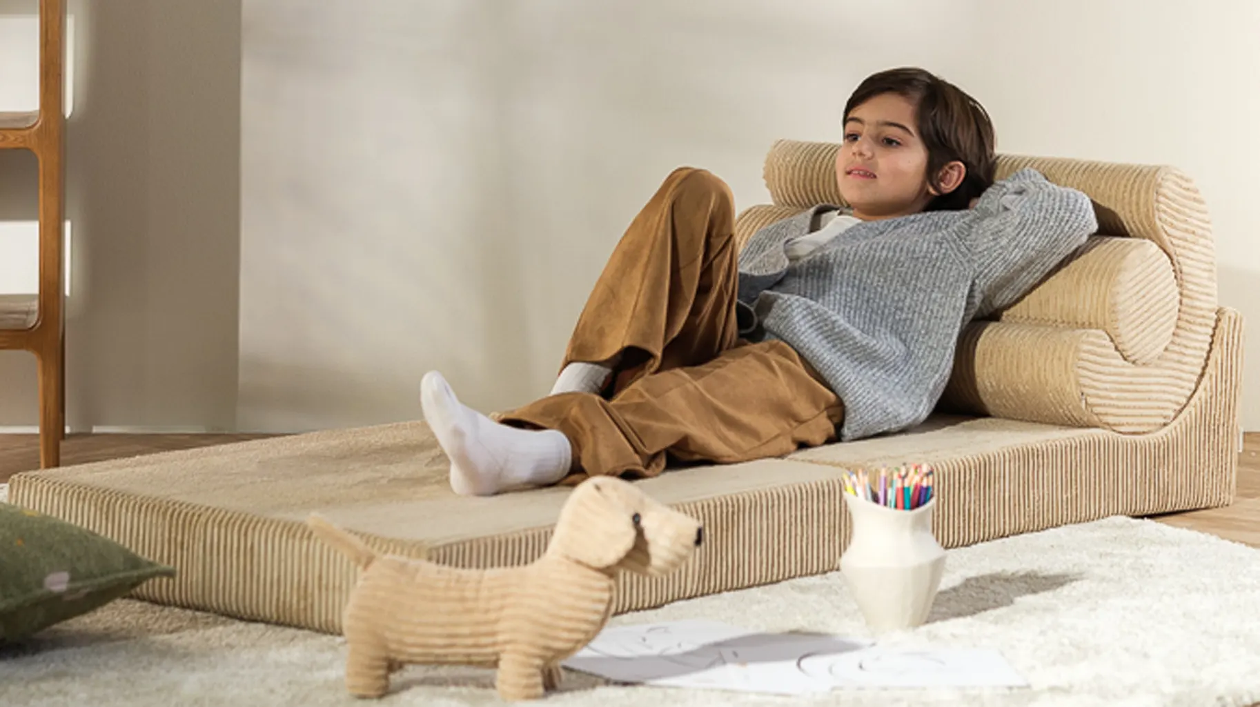 Wigiwama Klappsessel Flipster brown sugar Lifestyle Wigiwama Klappsessel Flipster brown sugar Lifestyle