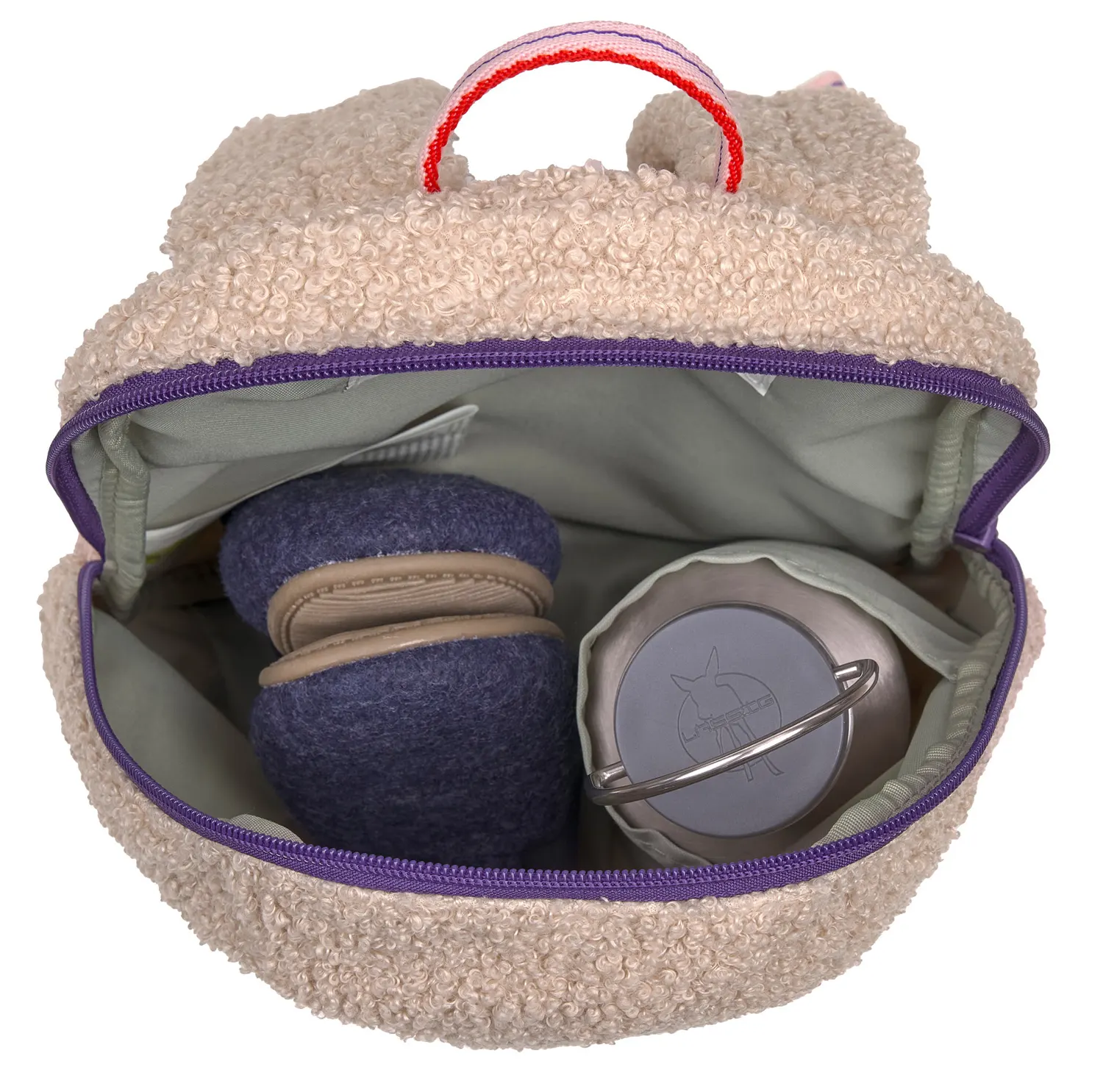 Lässig Kindergartenrucksack Hauptfach Katze