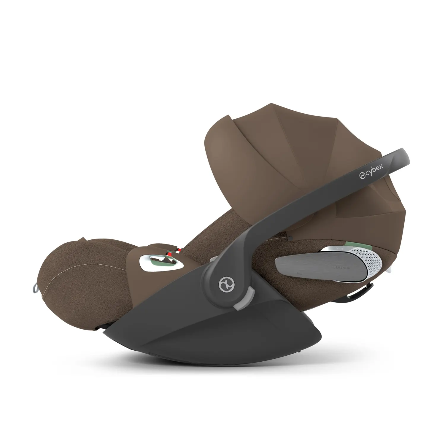 cybex cloud t plus coconut brown liegen