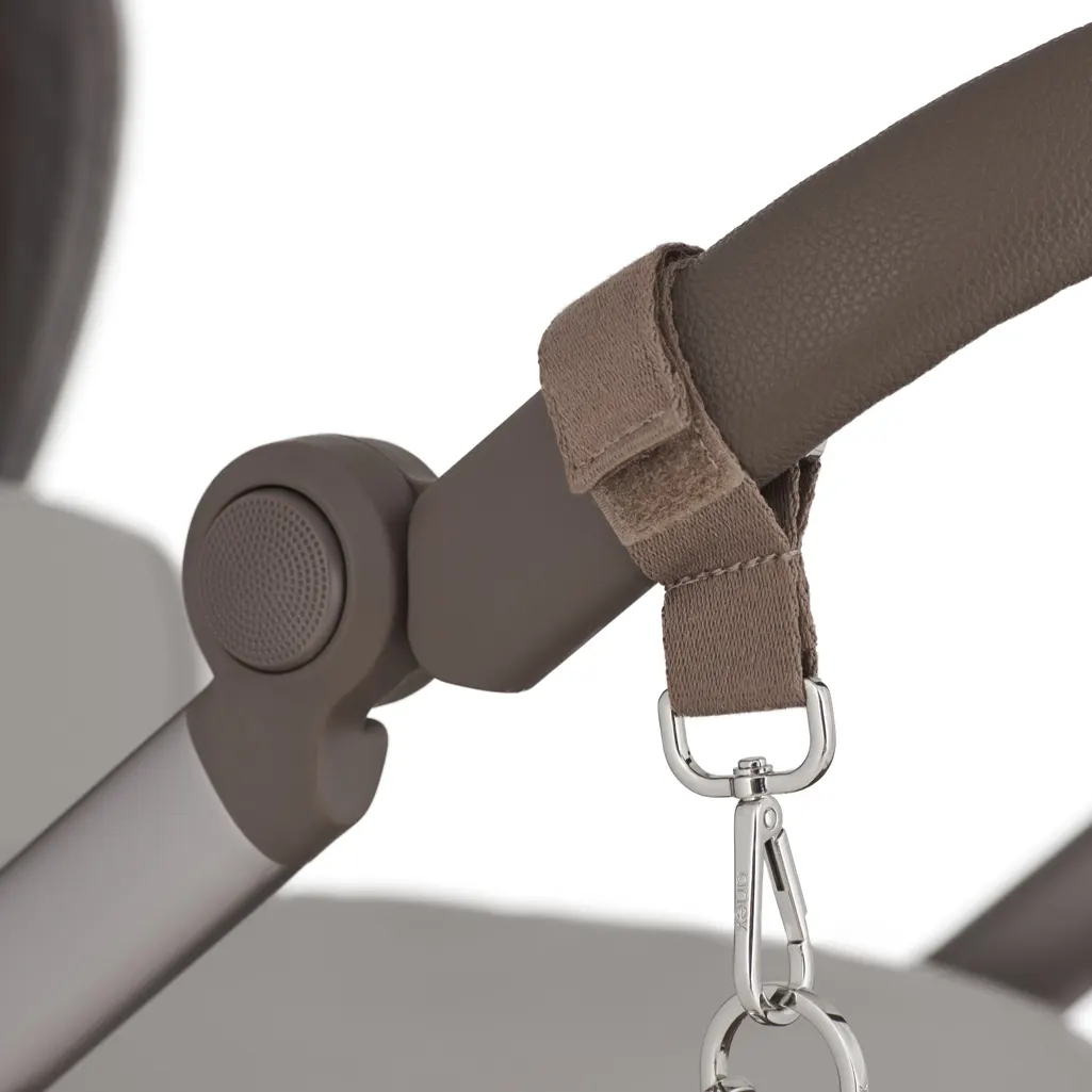 Anex Wickeltasche braun Befestigung