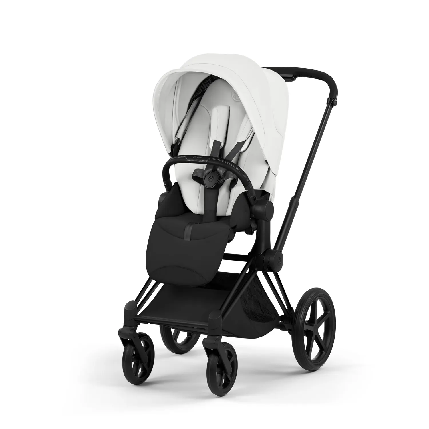 cybex priam style buggy matt black off withe