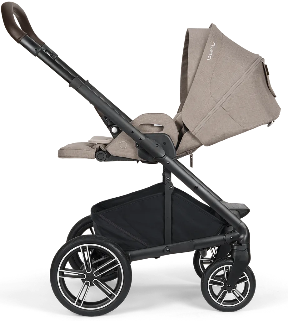 Nuna MIXX next Kinderwagen Liegeposition beige
