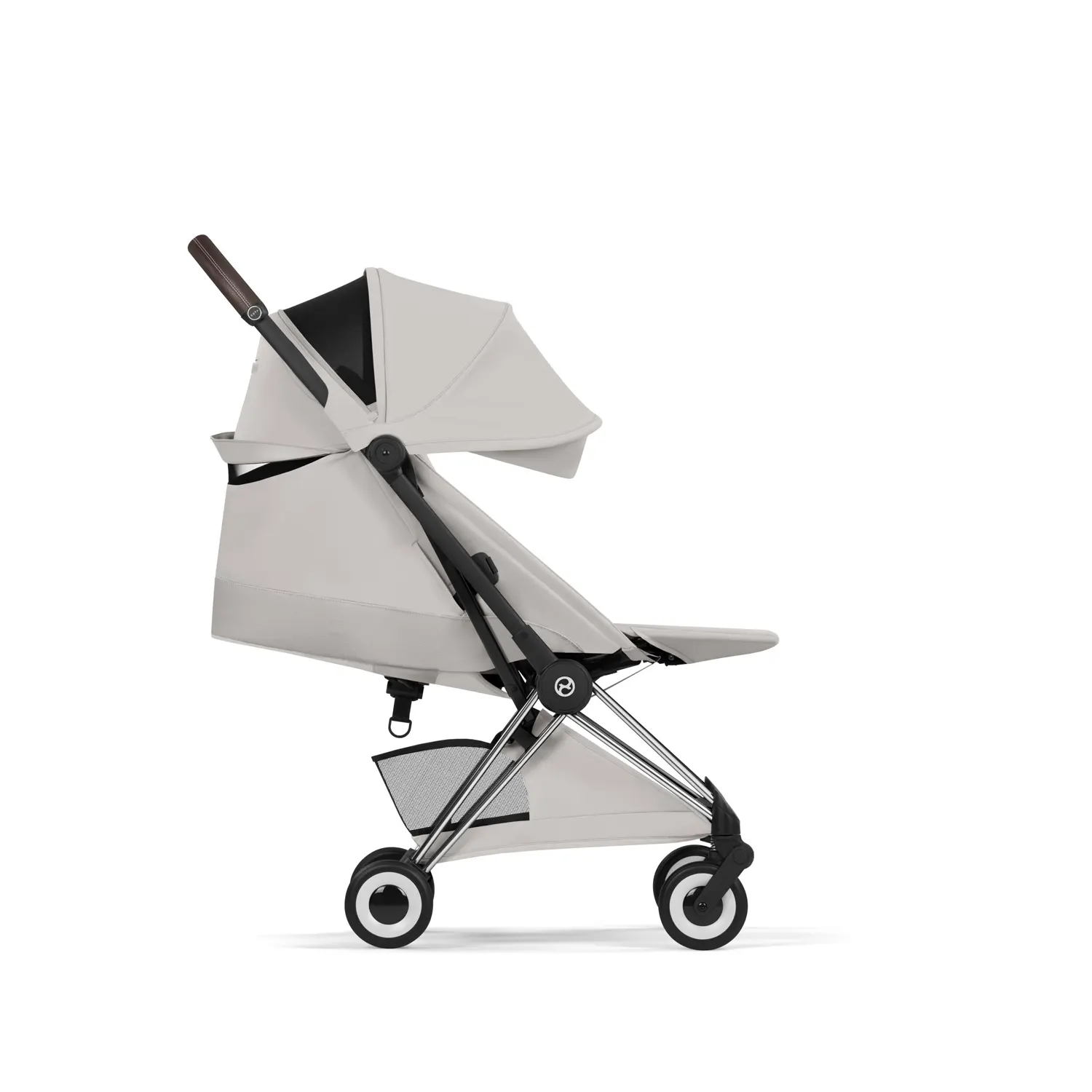 cybex coya style chrome brown city grey seite