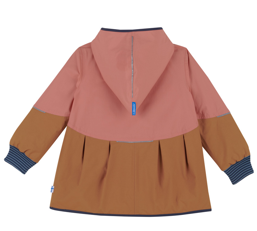 Finkid Winterjacke Mädchen Aina Mukka Terra Cotta/ Navy