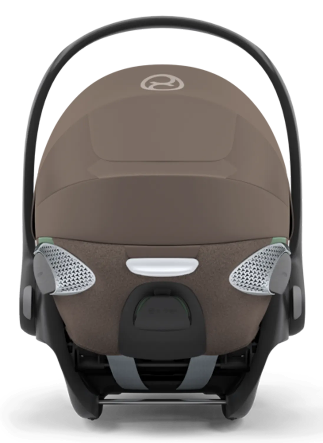 cybex cloud t plus coconut brown back