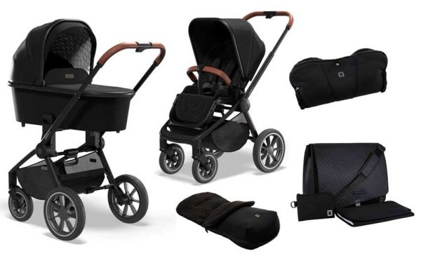 Moon Resea S pram 2022 with free accessories
