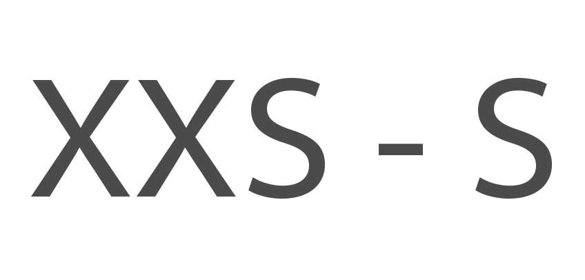 XXS - S
