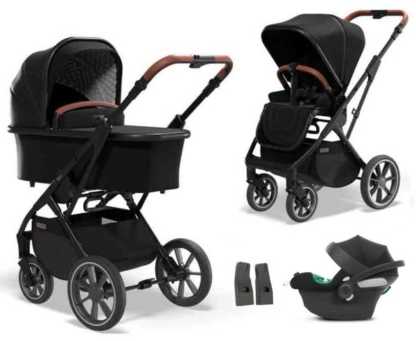 Moon Rocca pram set 3 in 1 with Cybex baby car seat 2023