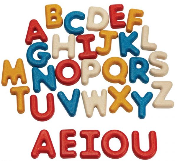 PLanToys Alphabet Großbuchstaben