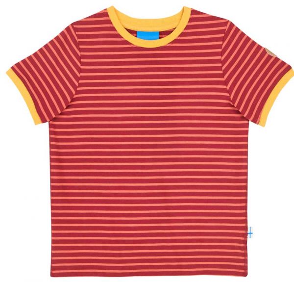 Finkid Kinder T-Shirt Renkaat Beet Red/Chili