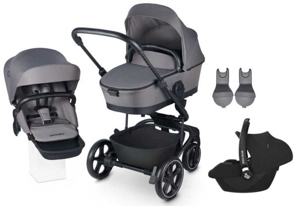 Easywalker Harvey 5 pram set 3-in-1 with Maxi Cosi baby car seat i-Size