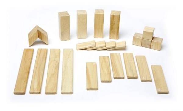24 piece set magnetic building blocks tegu