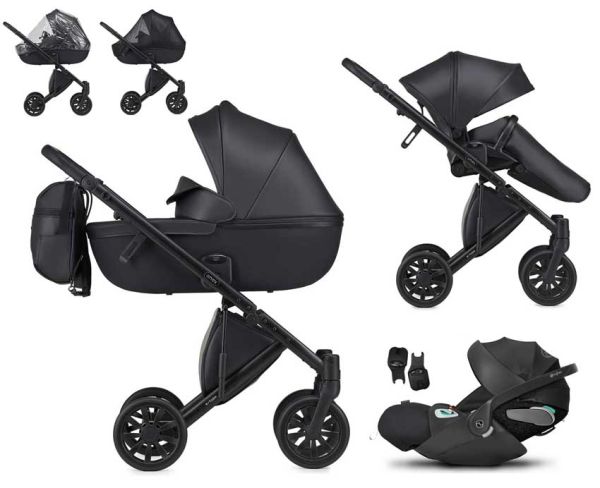 Anex e-Type pram 3-in-1 with Cloud Z2 i-Size with lie flat position - 2023