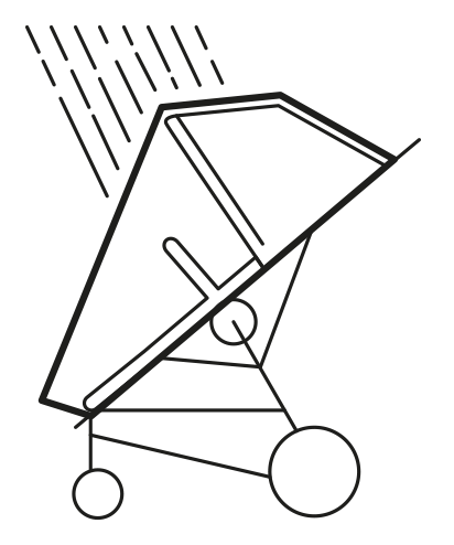 Cybex Regenschutz für Balios S Kinderwagen